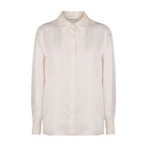 ALBERTA FERRETI Alberta Ferretti Silk Blend Button-Up Shirt Women IVORY T-Shirts